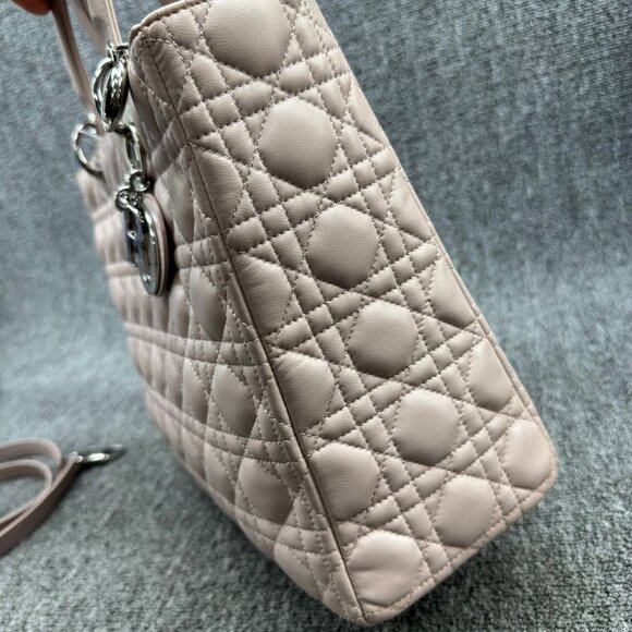 DIOR Lady Dior Large Leather Satchel Bag ccofb1250-102525 - Picture 5 of 16